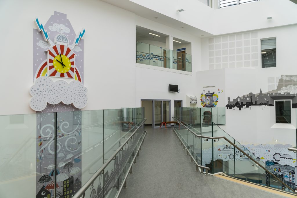 occupational therapy deparment hallway