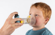 Using an inhaler with mask step 4