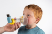 Using an inhaler with mask step 5
